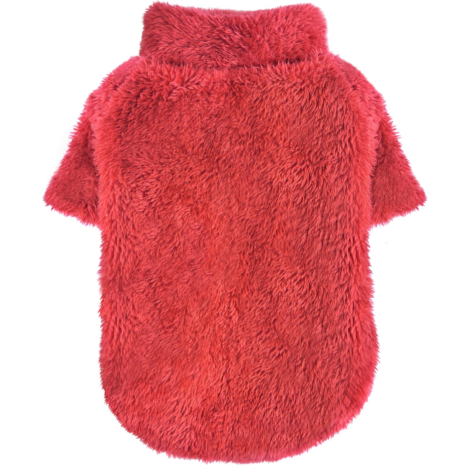 Vêtements en velours pour chat et petit chien au chaud