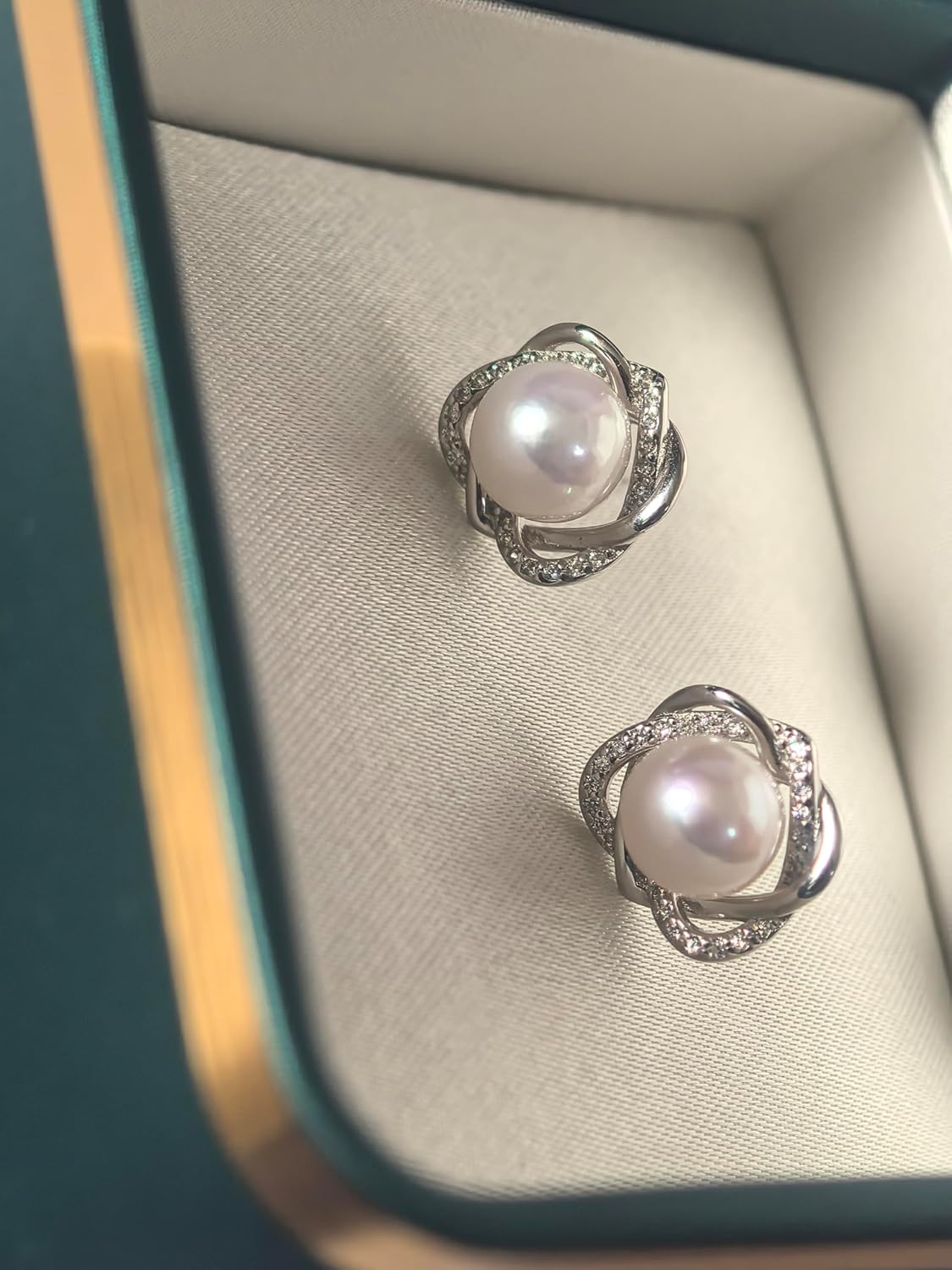 Gifts for Wife Women-Pearl Earrings, Jewelry Gifts for Girlfriend,Birthday Day Gifts Anniversary,Christmas Gifts Valentines Day Gifts for Her-Mothers Day Gifts for Mom - Image 4