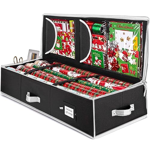 ZOBER Gift Wrapping Paper Organizer Storage - 40" Gift Wrap