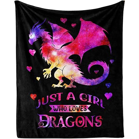 Dragon Throw Blanket, 80