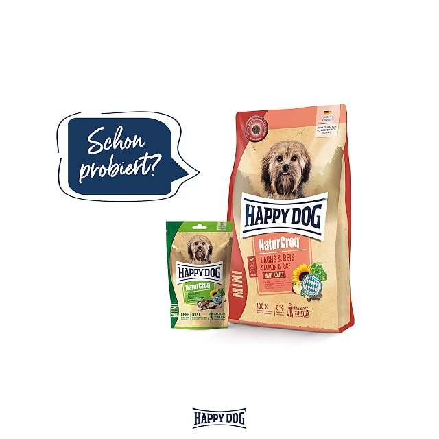 Foto 6 de 7 de Happy Dog NaturCroq Mini Snack Salmón y Arroz 100 g