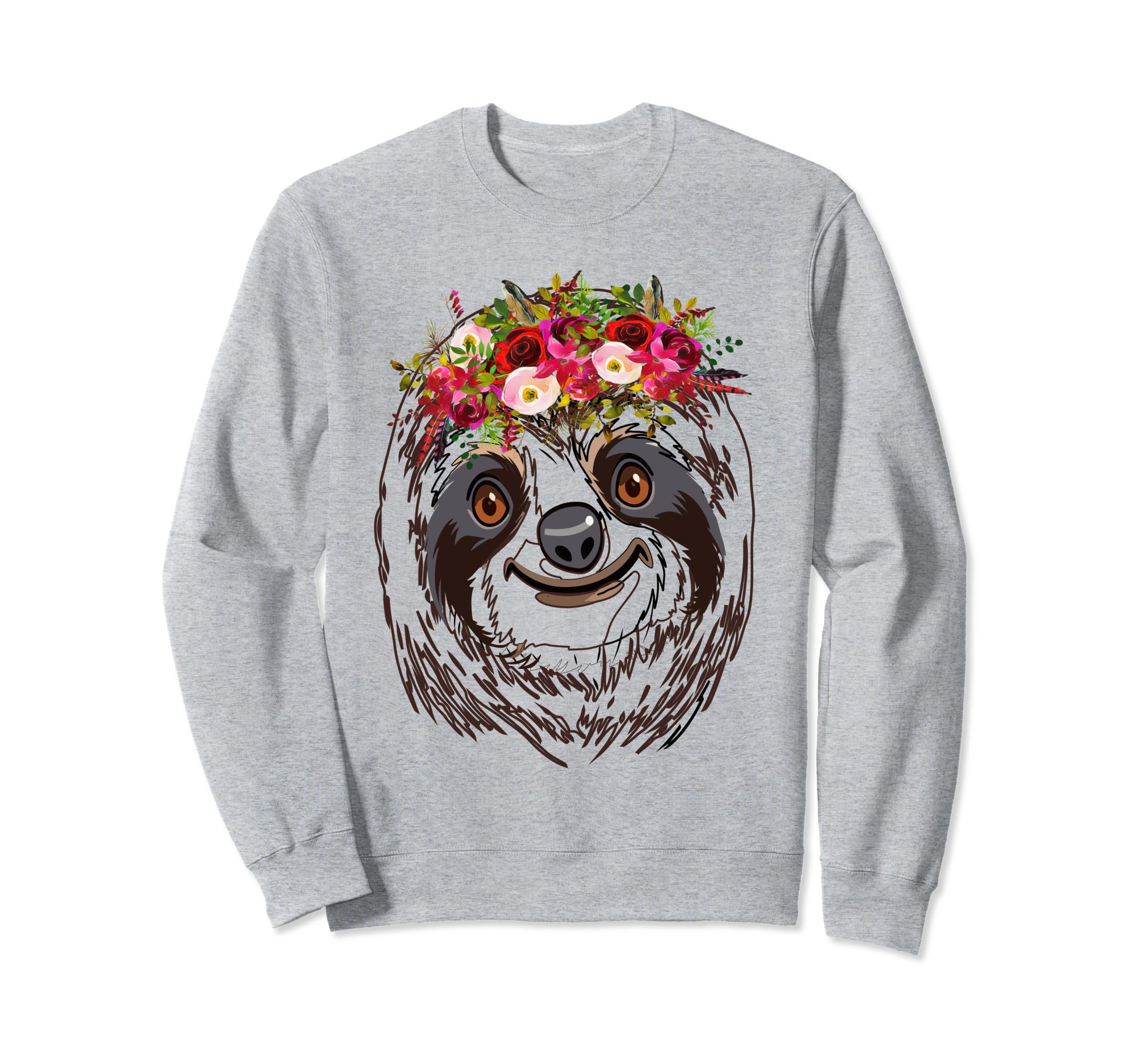 ナマケモノ 女の子 面白い ナマケ トレーナー かわいいナマケモノがビーチのハンモックに寝そべる | Premium AI, image size:2138x2000