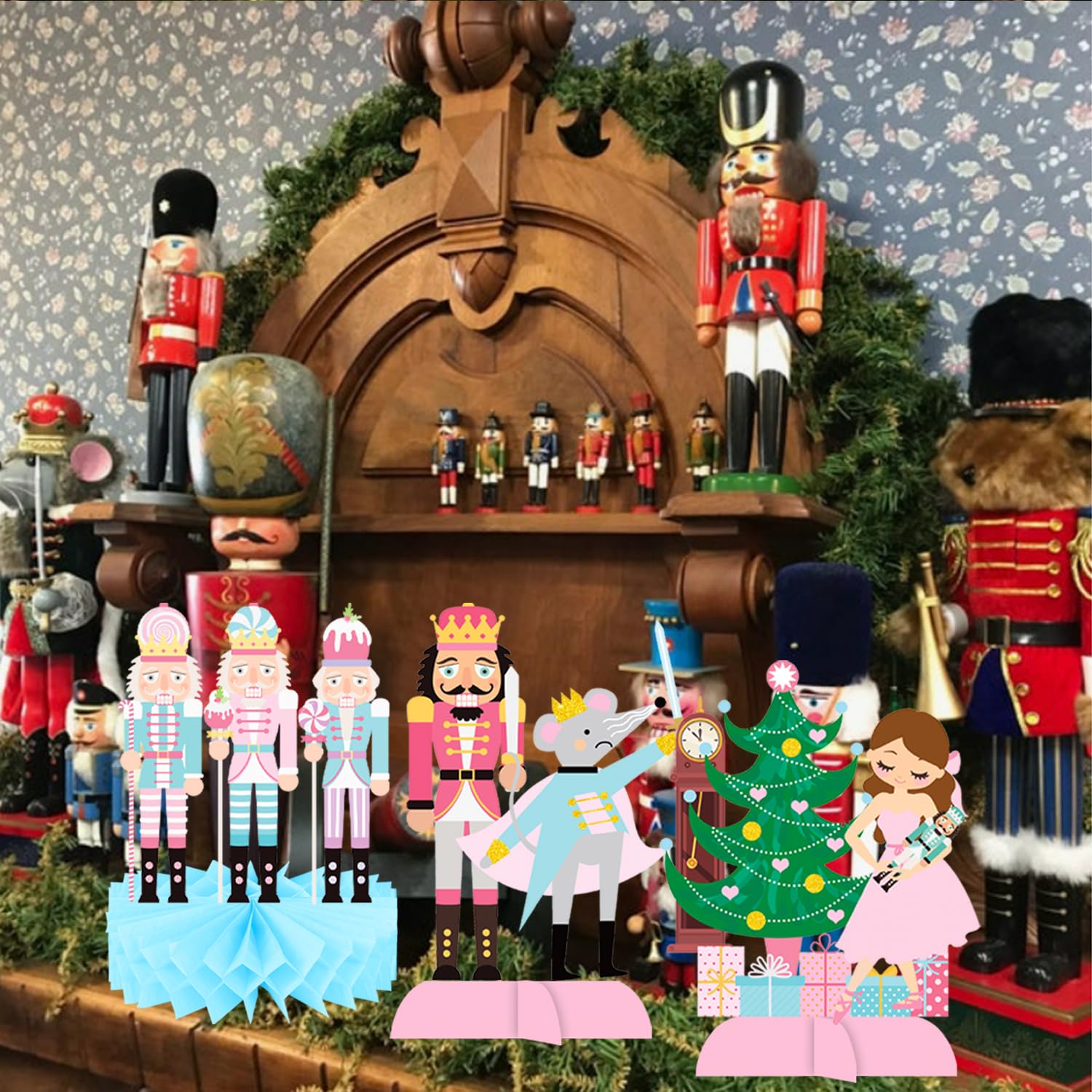 Nutcracker Table Centerpiece Christmas Party Nutcracker Decoration