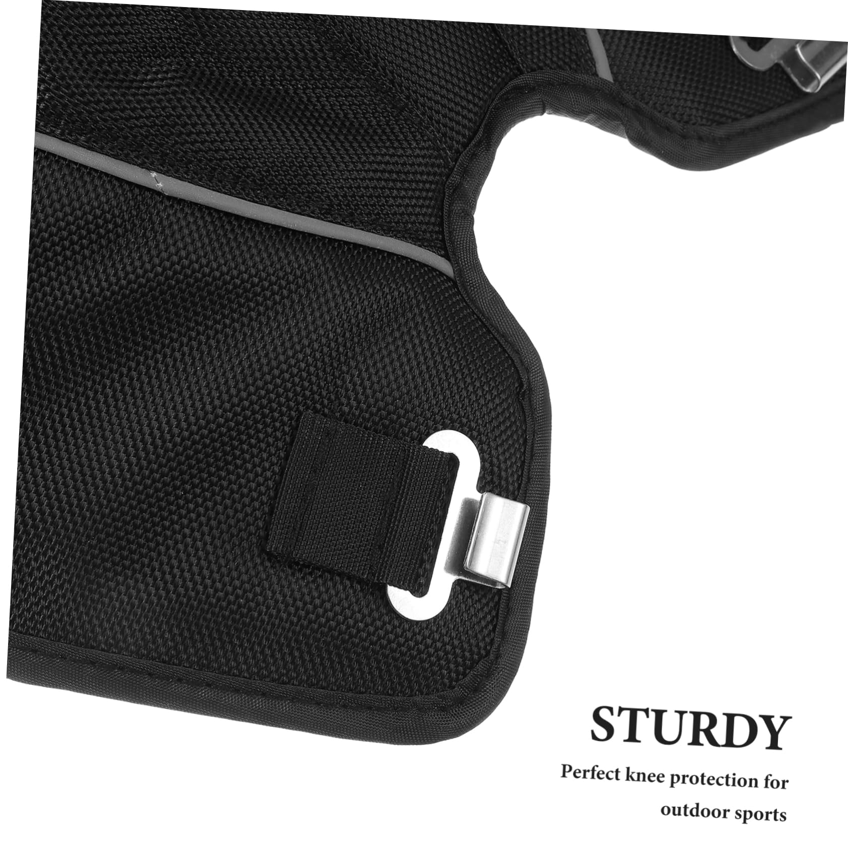 Healeved 4 Ensembles Vélo Protecteur Sportifs Du Genou Gardiens Du Genou Plus Taille Patins De Skate Coussinets De Protection Faux Cuir Black 2 Pièces * 4