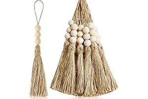 Jute Tassel Ornaments: Add Rustic Charm to Your Creations