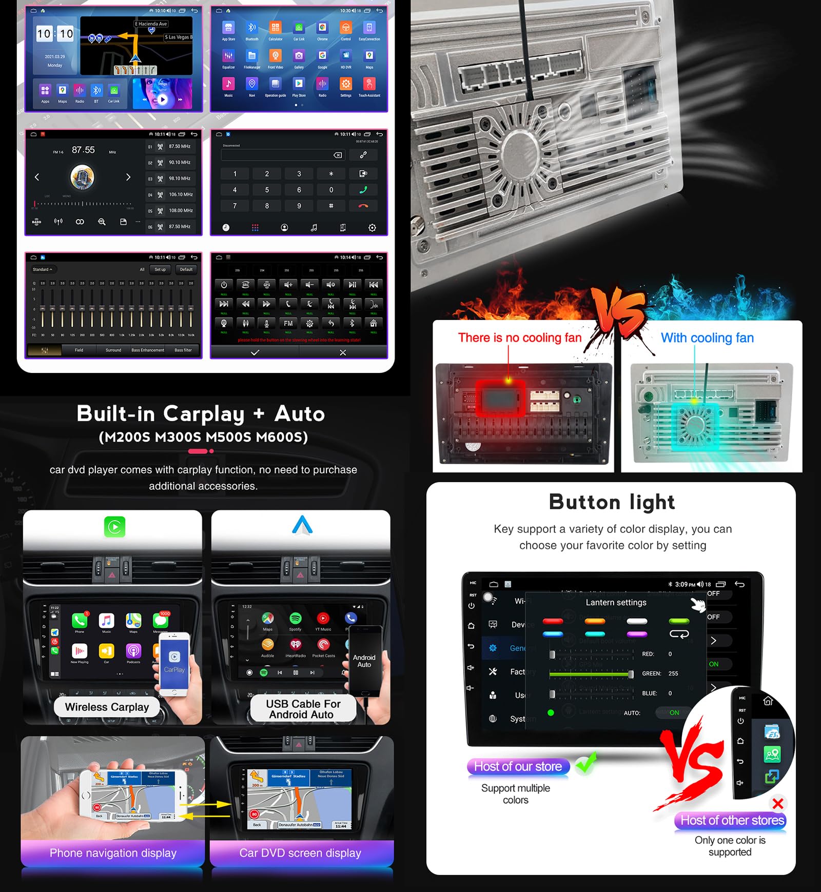 Android 14 Double Din samochodowe radio stereo do N-ISSAN TEANA 2013-2018 nawigacja GPS nawigacja satelitarna 9-calowy multimedialny odtwarzacz wideo wbudowany DSP FM BT Wifi SWC 4G 5G Carplay Plug