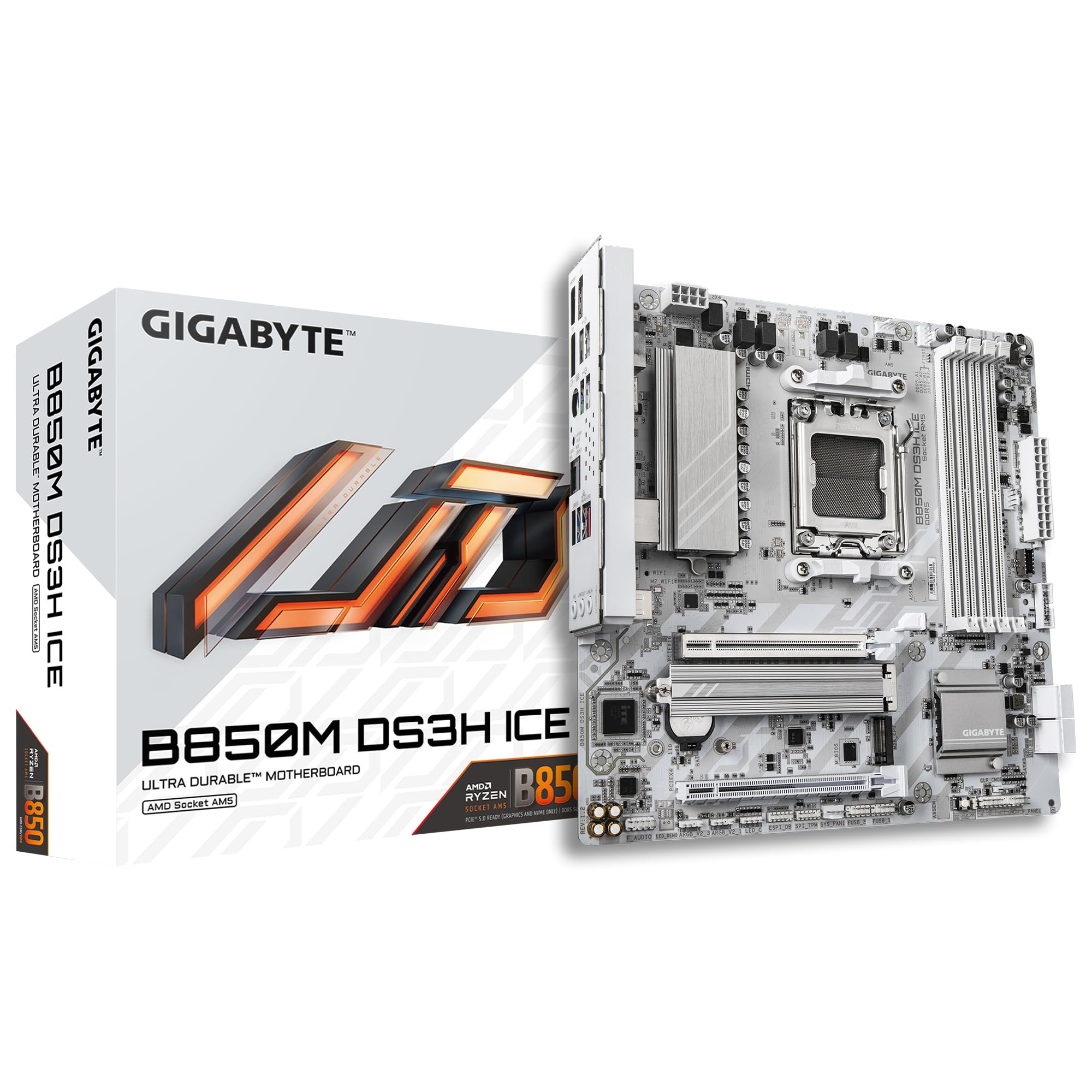 Amazon | GIGABYTE B850M DS3H ICE Micro-ATXマザーボード MB6946
