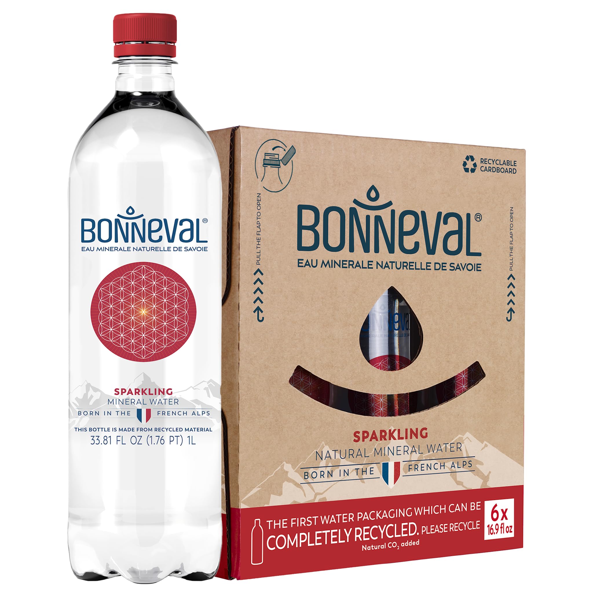 Sparkling Water Bottle 6 Pack