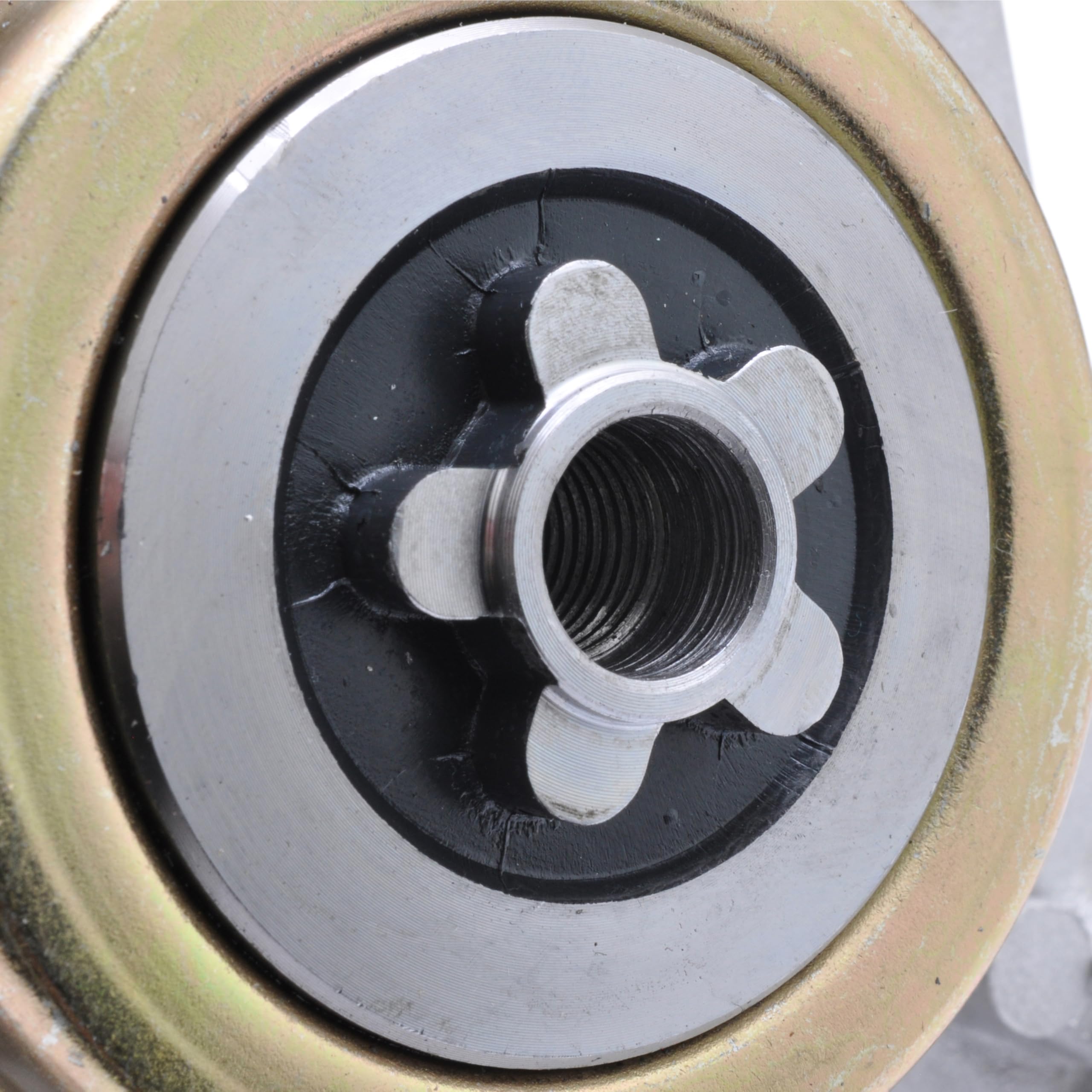 Easyboost Messerspindel 5 Zack Stern für Rasentraktor AYP Husqvarna Mc Culloch Jonsered Partner Poulan Mr Bricolage Bestgreen 187292-192870 - 532187292-532192870 - 587819701-587819801 Messerturm