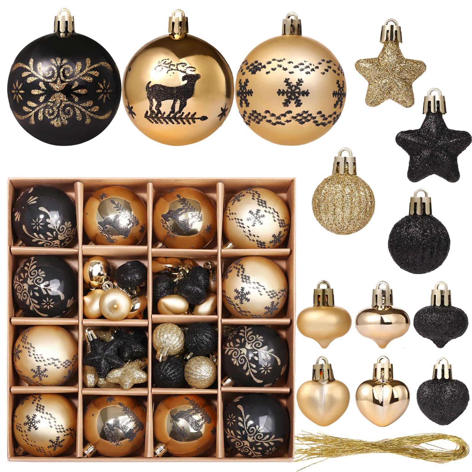 Ornamento Natalizio A Forma Di Polpo In Acrilico Dipinto A Mano – Decorazione Nautica Con Cordoncino Dorato Per Albero Di Natale