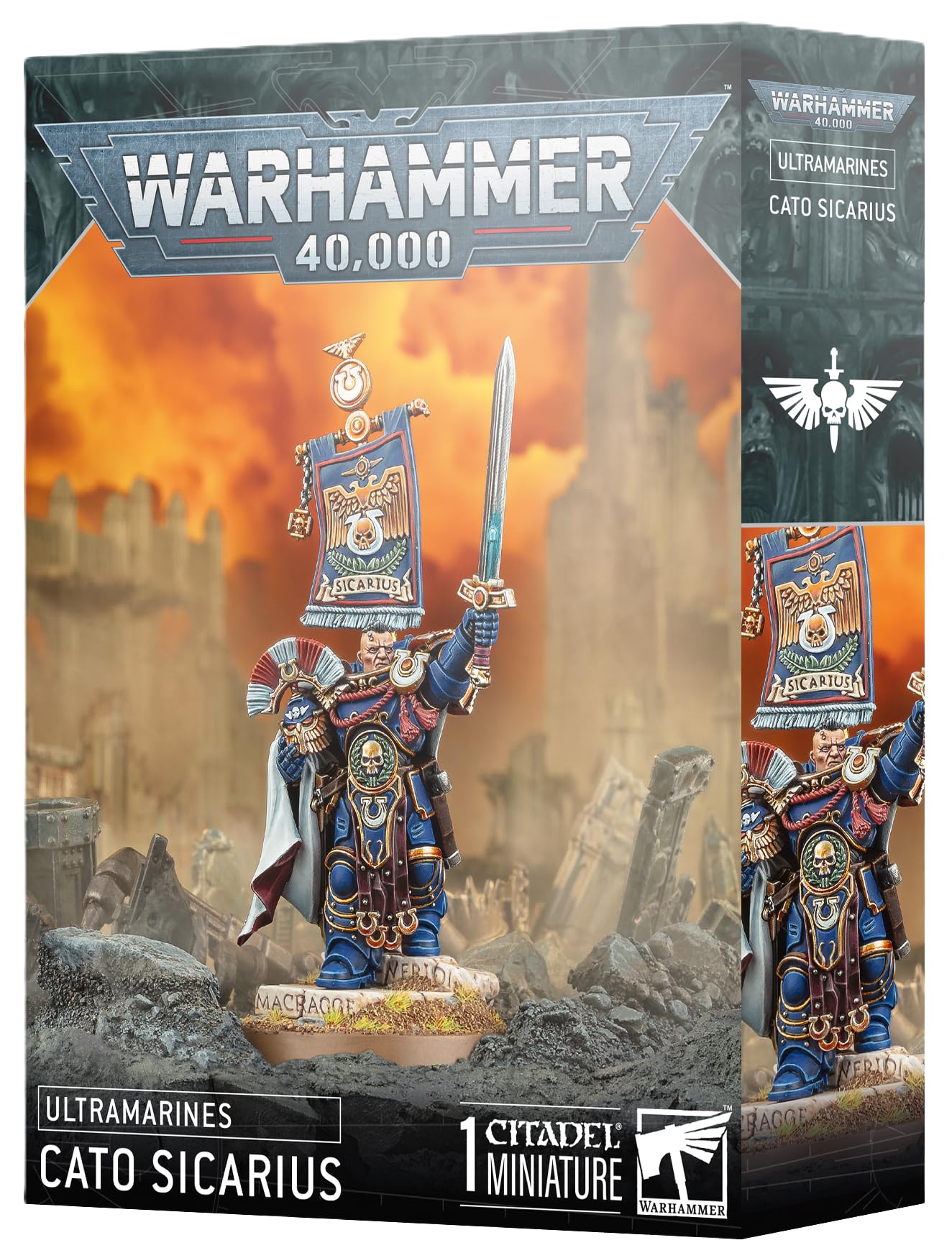 Games Workshop Warhammer 40k: Ultramarines: Cato Sicarius 55-73