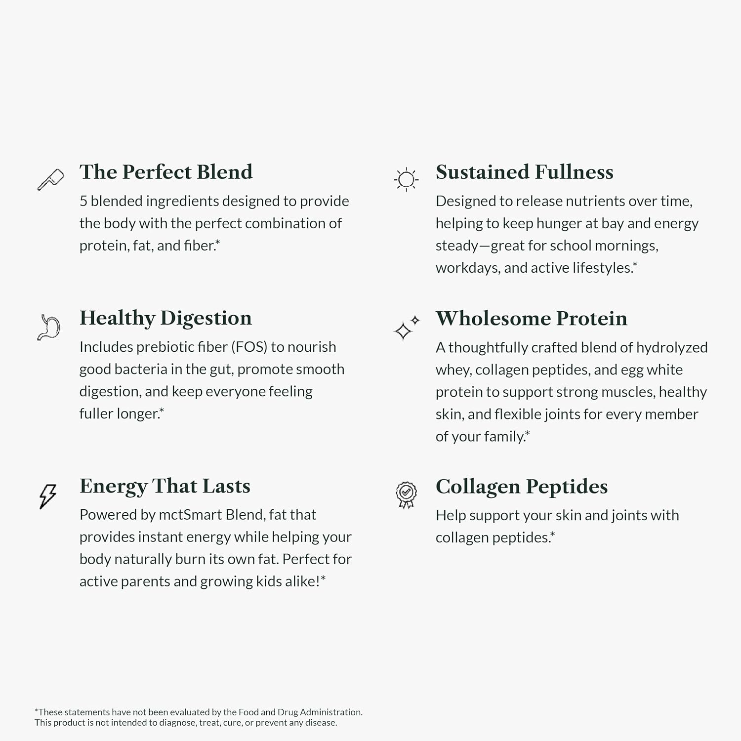 Greens First Dream Protein Powder Keto - 21g Protein Per Serving - Low Carb - with MCT Oil & Collagen - Non-GMO, Gluten-Free, Caffeine-Free (Creamy French Vanilla, 26.39 oz)