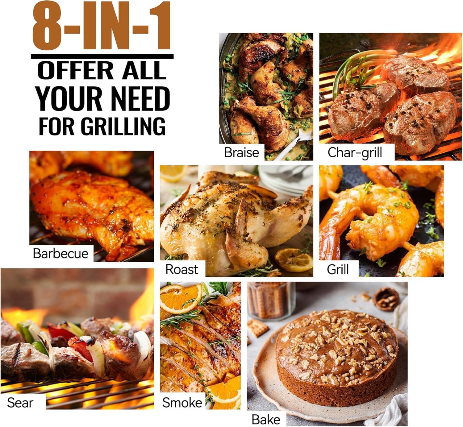 Z GRILLS 2026 Electric Pellet Smoker & Grill, 700 sq. in Cooking Space, PID 3.0 Precision Control, Dual Meat Probes, 28-Hour Hopper, Dual-Wall Insulated Base, 8-in-1 BBQ with Cover