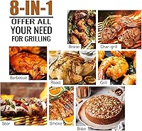 Z Grills 2026 Electric Pellet Smoker Grill: 700 sq in, PID 3.0 Control, Dual Probes, 28-Hour Hopper, 8-in-1 BBQ w/ Cover