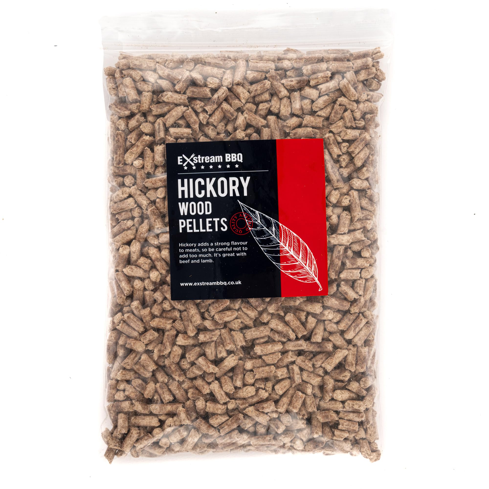 Granulés pour barbecue Hickory 1 litre (environ 610 g) pour une utilisation avec barbecue Ninja Woodfire – Sacs refermables