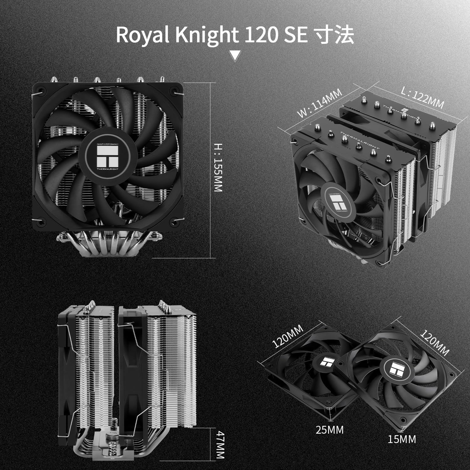 Intel Core i512400+Thermalright CPUクーラー！ Amazon.com: Thermalright Assassin King 90 V2 CPU Air Cooler, 5