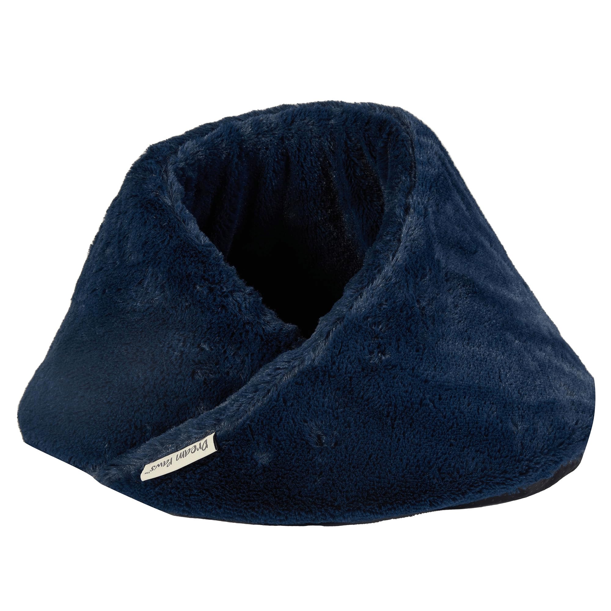 Cat Cave Bed, Cosy Igloo Hideaway for Cats, Calming Fleece Cosy Snug Space Saving Cat/Kitten House, Machine Washable, Anti-Skid | 45 x 28 x 25cm