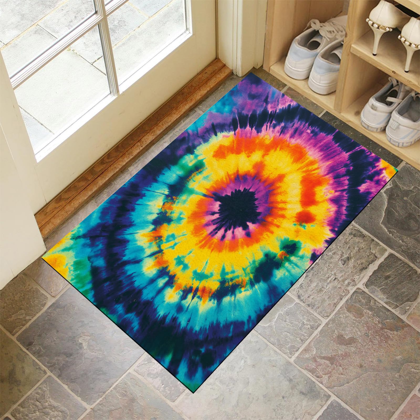 Tapis de porte extérieur imperméable contre boue et poussière