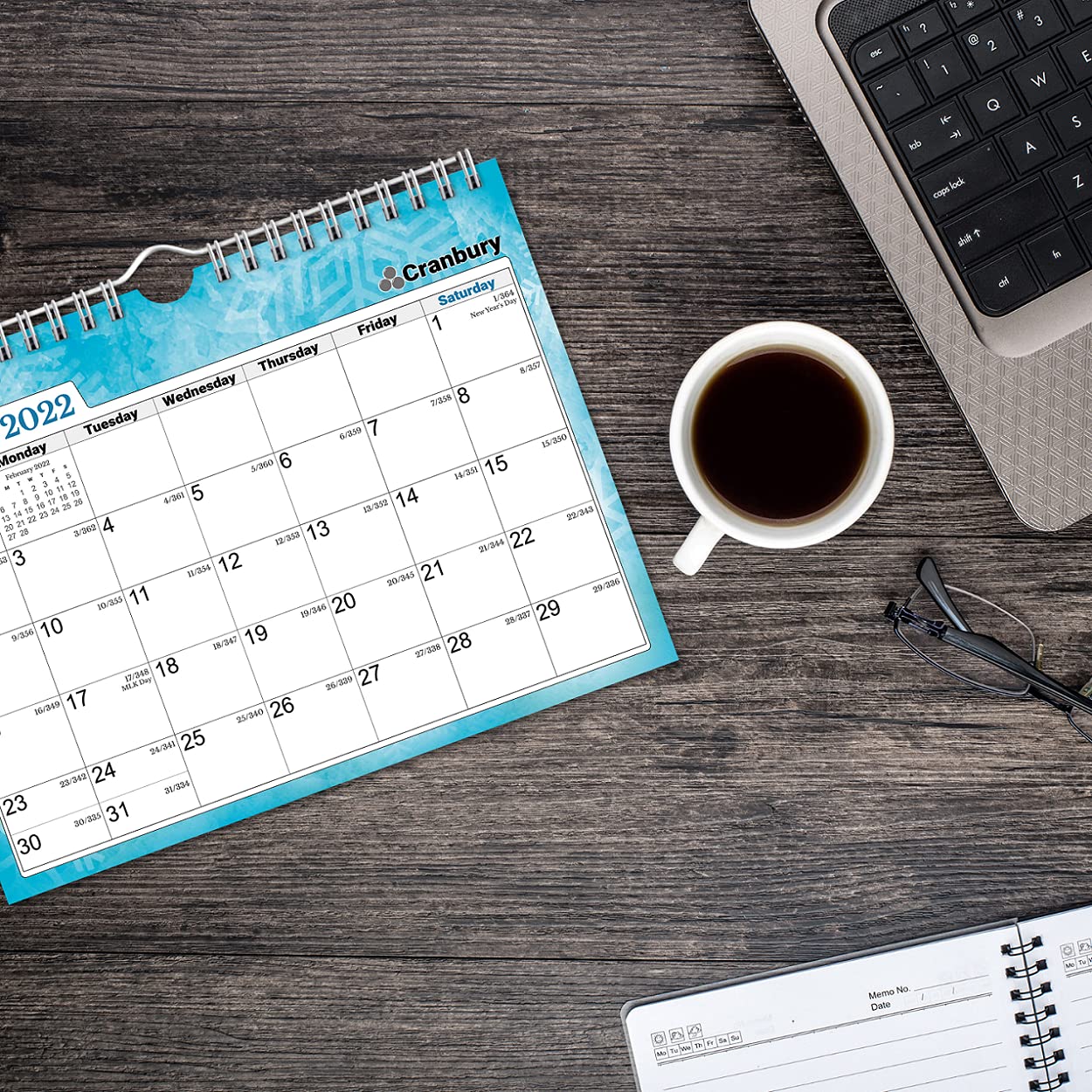 Buy CRANBURY Small Wall Calendar 20222023 (Seasons), Use to June 2023, Cute 8x6" Mini Wall