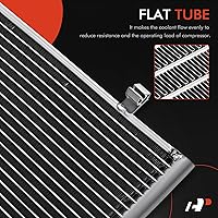 Vista 3 de A-Premium Condensador A/C de CA, compatible con Ford Fiesta 2014-2019, ST Hatchback, 1.6L 4 cilindros turboalimentado - Repuesto de pieza C1BZ19712C