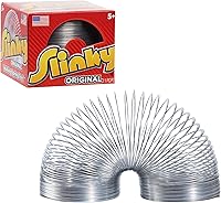 Original Slinky Metal Walking Spring Toy - 2.75 Inch Classic Fidget Toy, Ages 5+ Timeless Fun