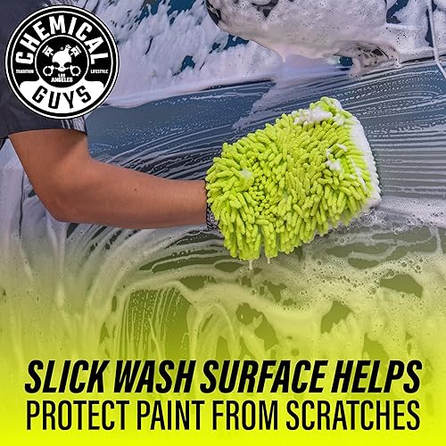 Miniatura 10 de Chemical Guys Maxi Suds II Jabón espumoso para lavado de autos  Jabón de lavado de autos de alta espuma, champú con aroma a cereza y refuerzo de