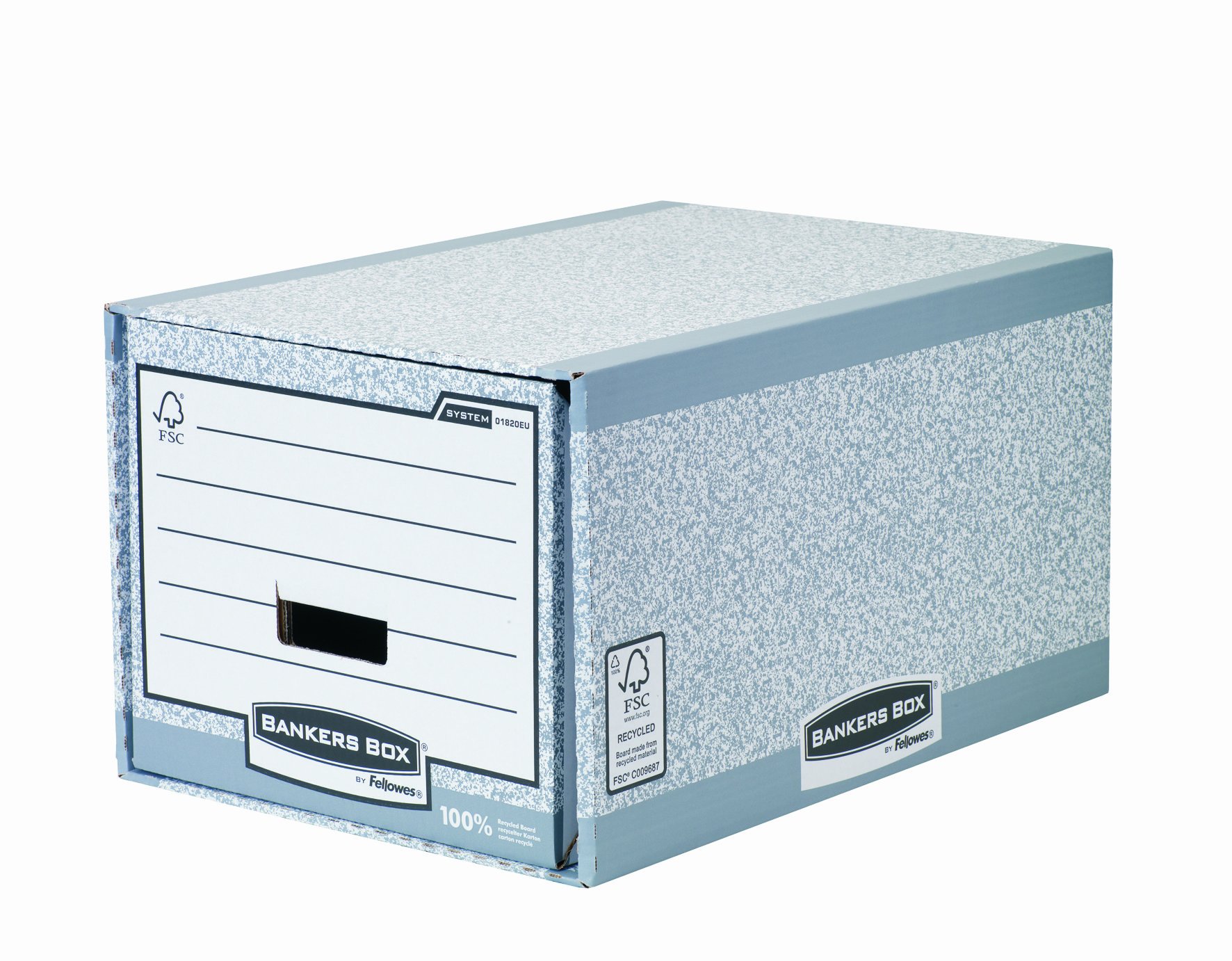 Bankers Box System - Pack de 5 cajones archivador, gris