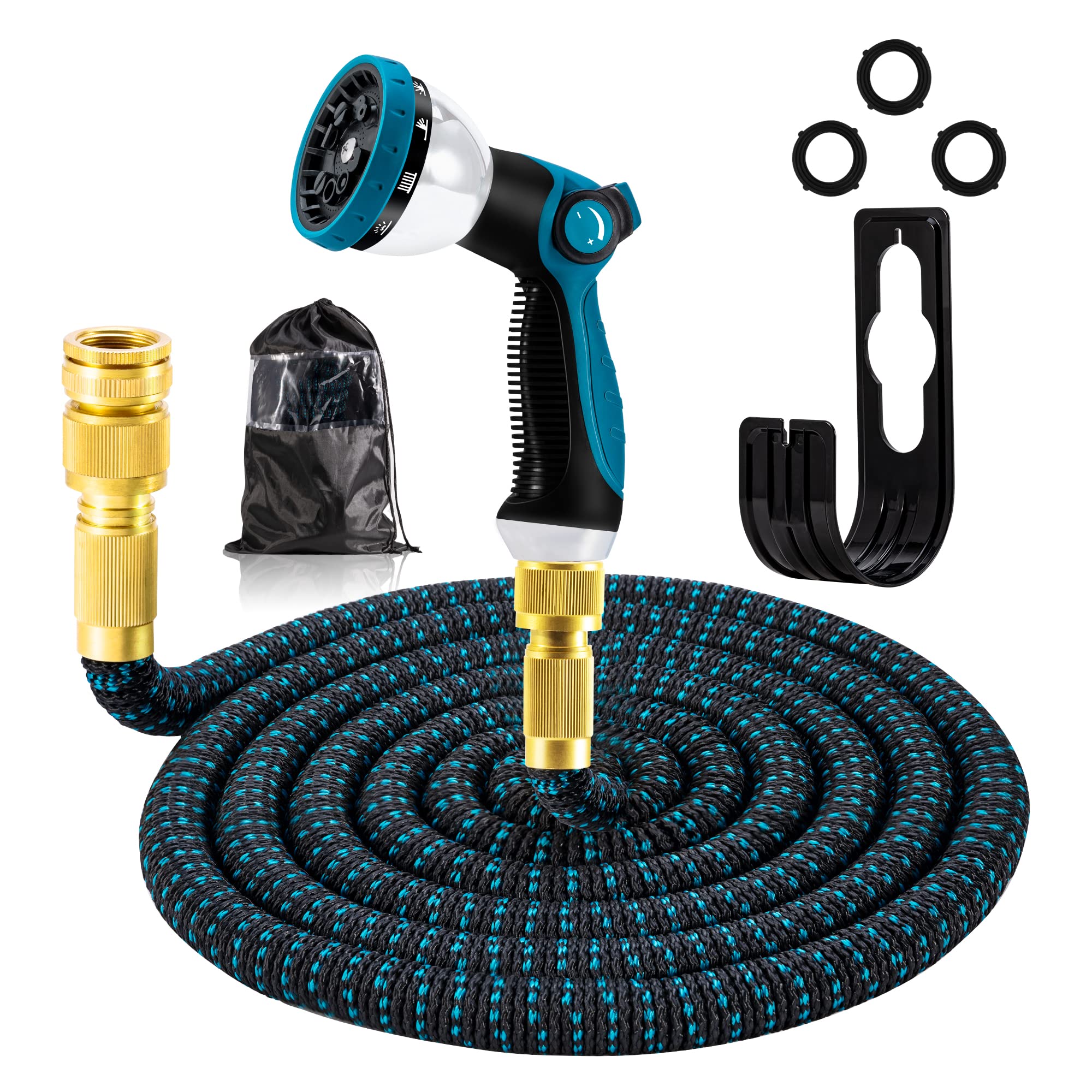Buy Expandable Garden Hose Pipe 100FT/30M 3 Times Expanding Flexible Magic Lightweight Water