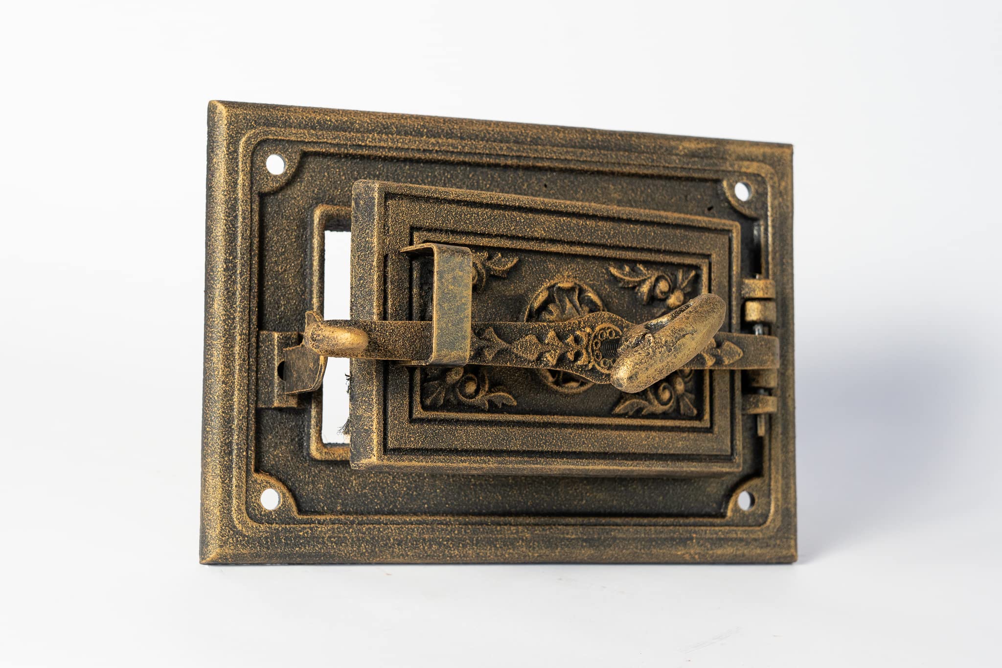 Porta Forno In Ghisa SEZAM Per Camini – Con Cordone Di Tenuta, 23 X 32,5 Cm, Vernice Grafite