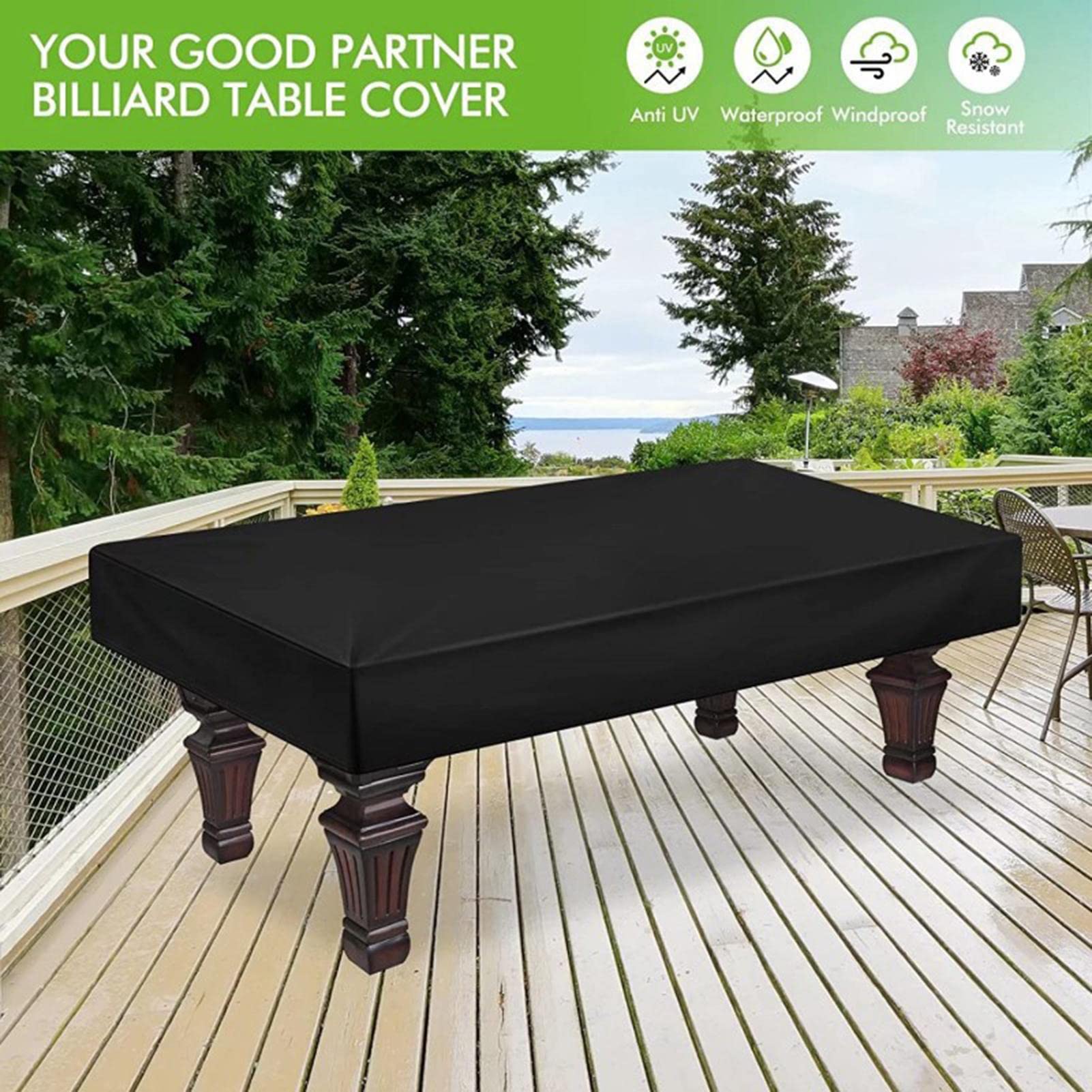 B.PRIME Beschermhoezen voor tafels en meubelgroepen 250x200x80cm - Waterdicht, ademend en UV-gestabiliseerd - Hoogwaardige beschermhoes van 210D-Oxford-polyester