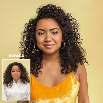 Design.Me BOUNCE.ME Curl Balm and Cream for Curly Hair with Nourishing Argan Oil | Wave, Coil, and Curl Defining Cream | Sulfate Free and Paraben Free (8.5 Fl Oz)