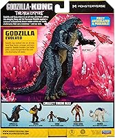 Vista 5 de Godzilla x Kong 6" Godzilla Evolved (con Rayo Térmico) de Playmates Toys