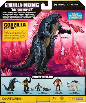 Godzilla x Kong 6 Godzilla Evolved (w/Heat Ray) by Playmates Toys