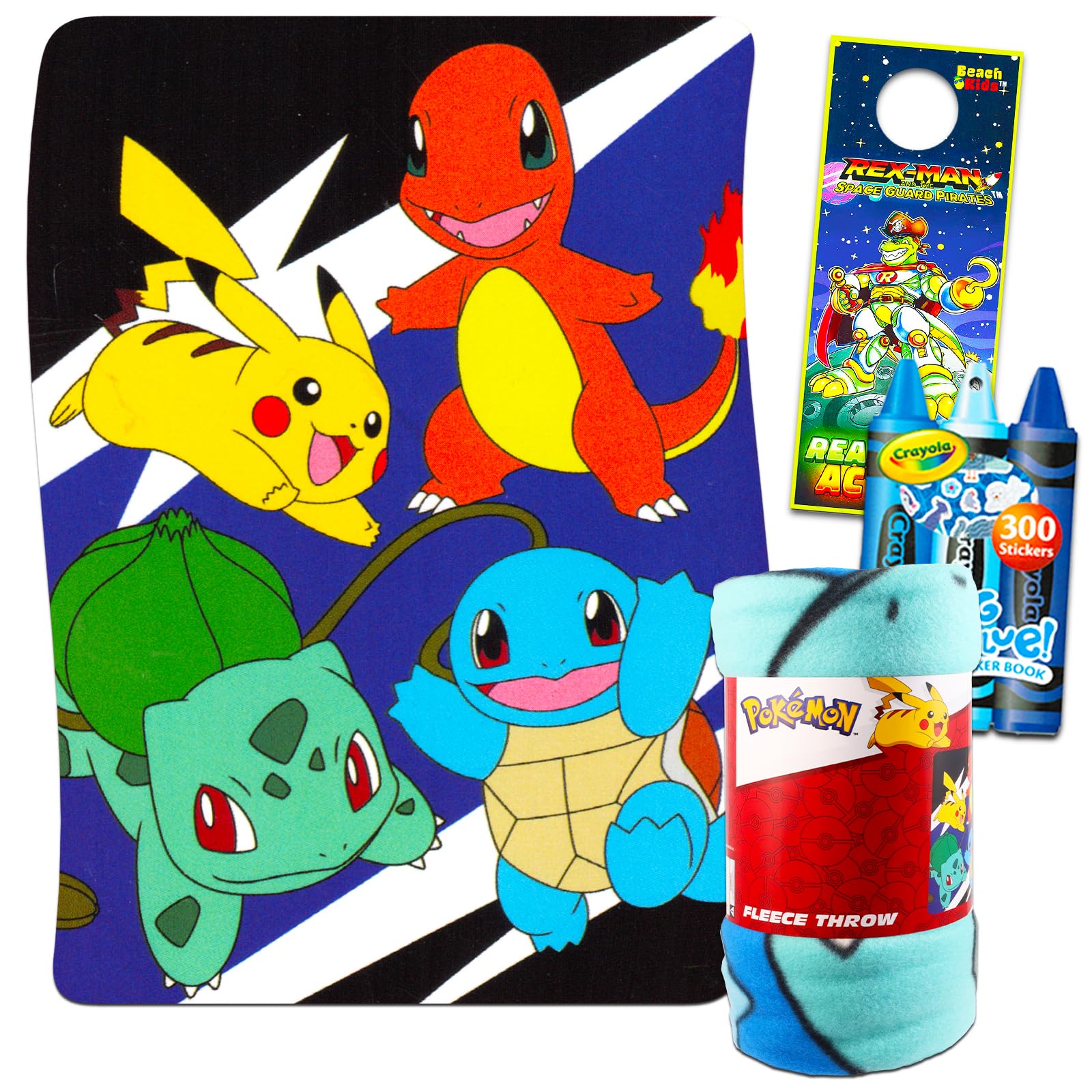Amazon.com: Pokemon Throw Blanket Set - Bundle of 45x60