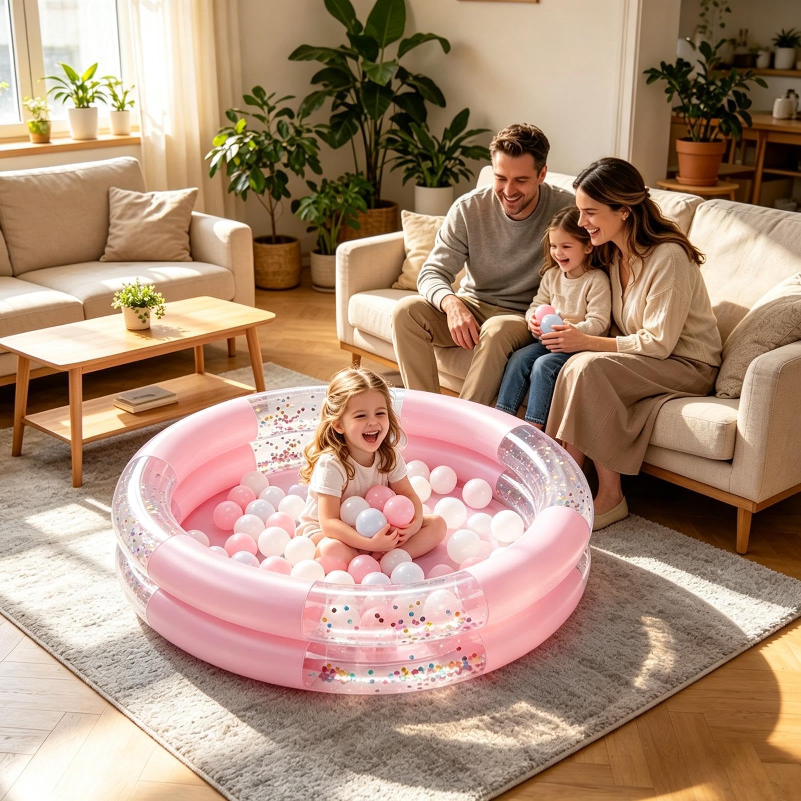 Pool für Kinder aufblasbarer Sommer-Wasserspiel- und Schwimmspielzeug für | Kinder-Mini-Pool Für , Badewanne, Park, Dusche, Garten, Drinnen Und Draußen, Wasserspielcenter, Mädchen Und