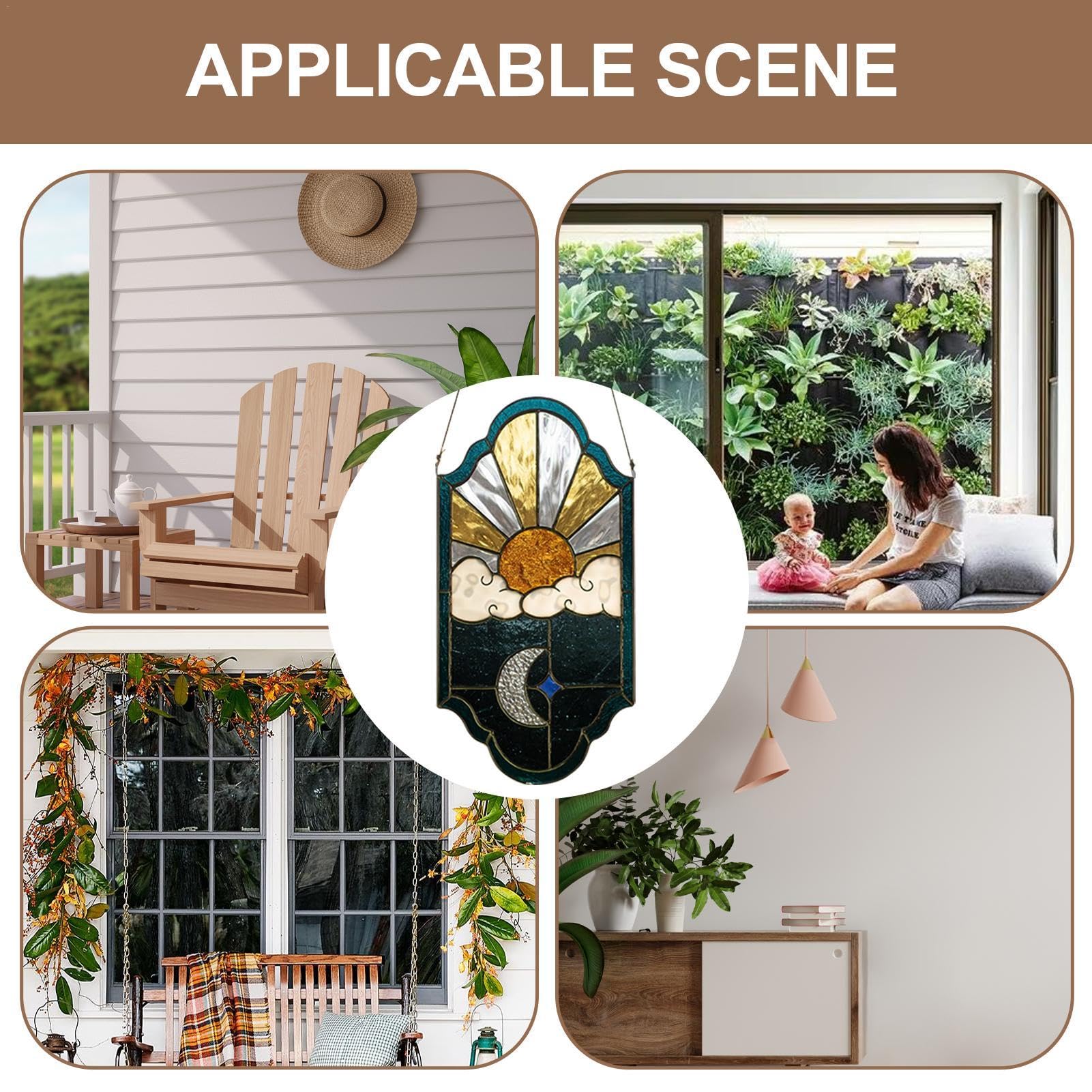 115☆太陽と月の家サンキャッチャー☆