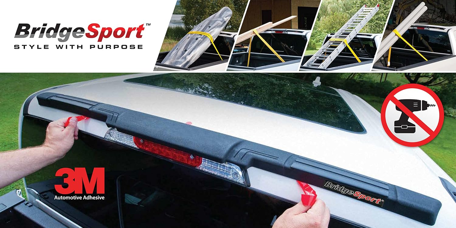 Bridgesport Ladder Rack Spoiler for Ford F150 from 2015-2020 ONLY