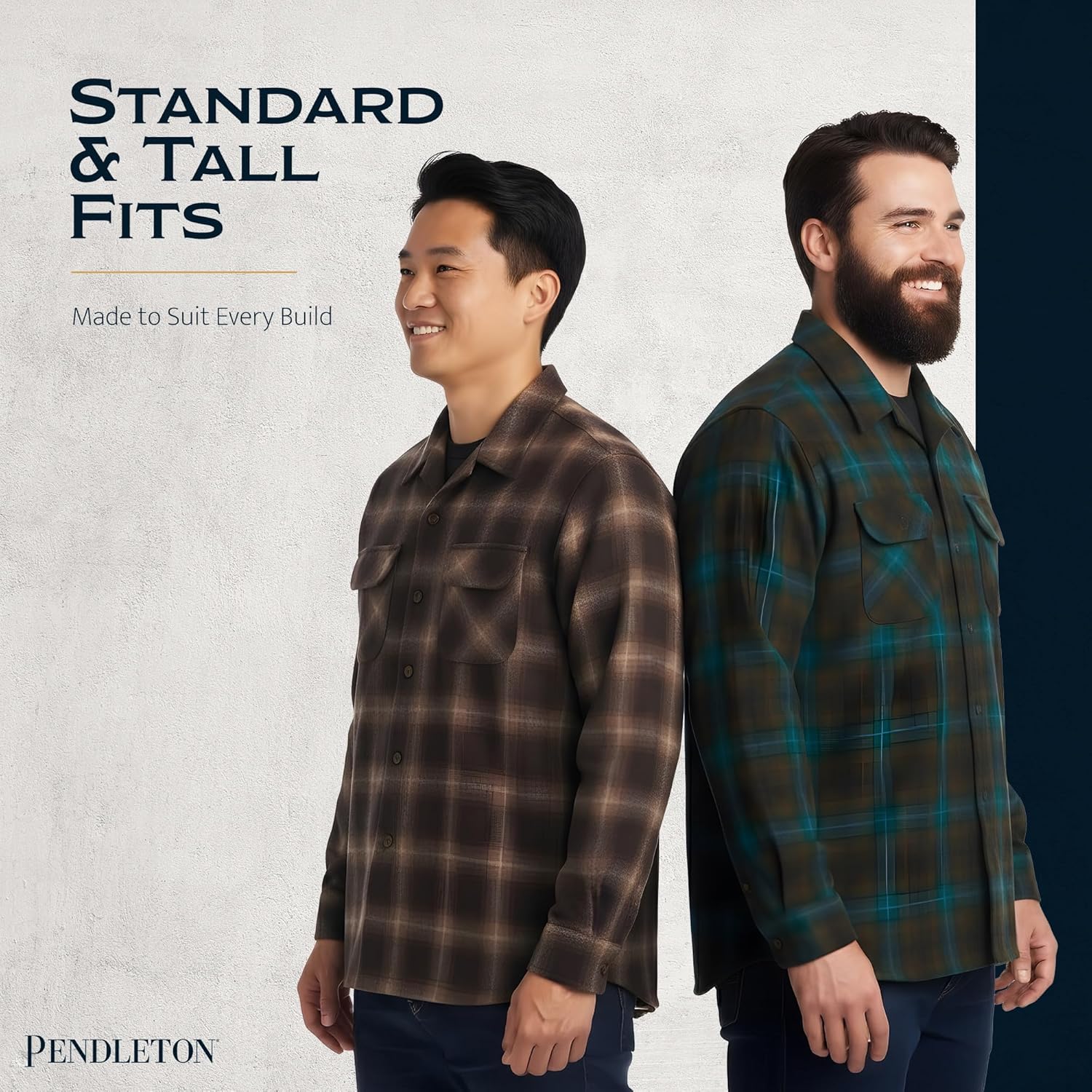Amazon.co.jp: Pendleton メンズ ボードシャツ US サイズ: Medium
