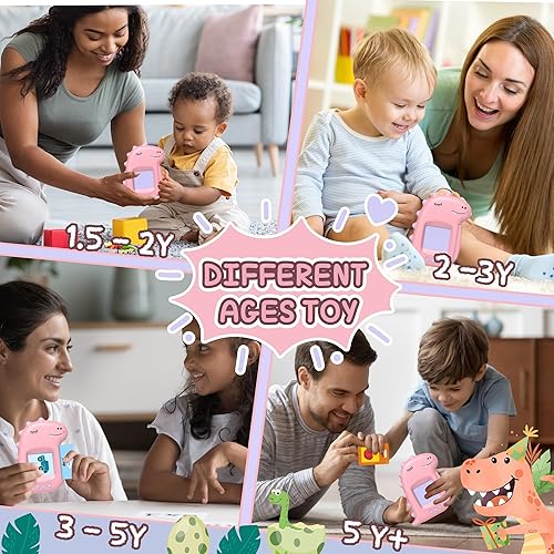Miniatura 6 de FLUESTON Juguetes de aprendizaje para niños y niñas de 2, 3, 4, 5, 6, 7, 8 años, juguetes de terapia del habla para niños autistas, juguetes