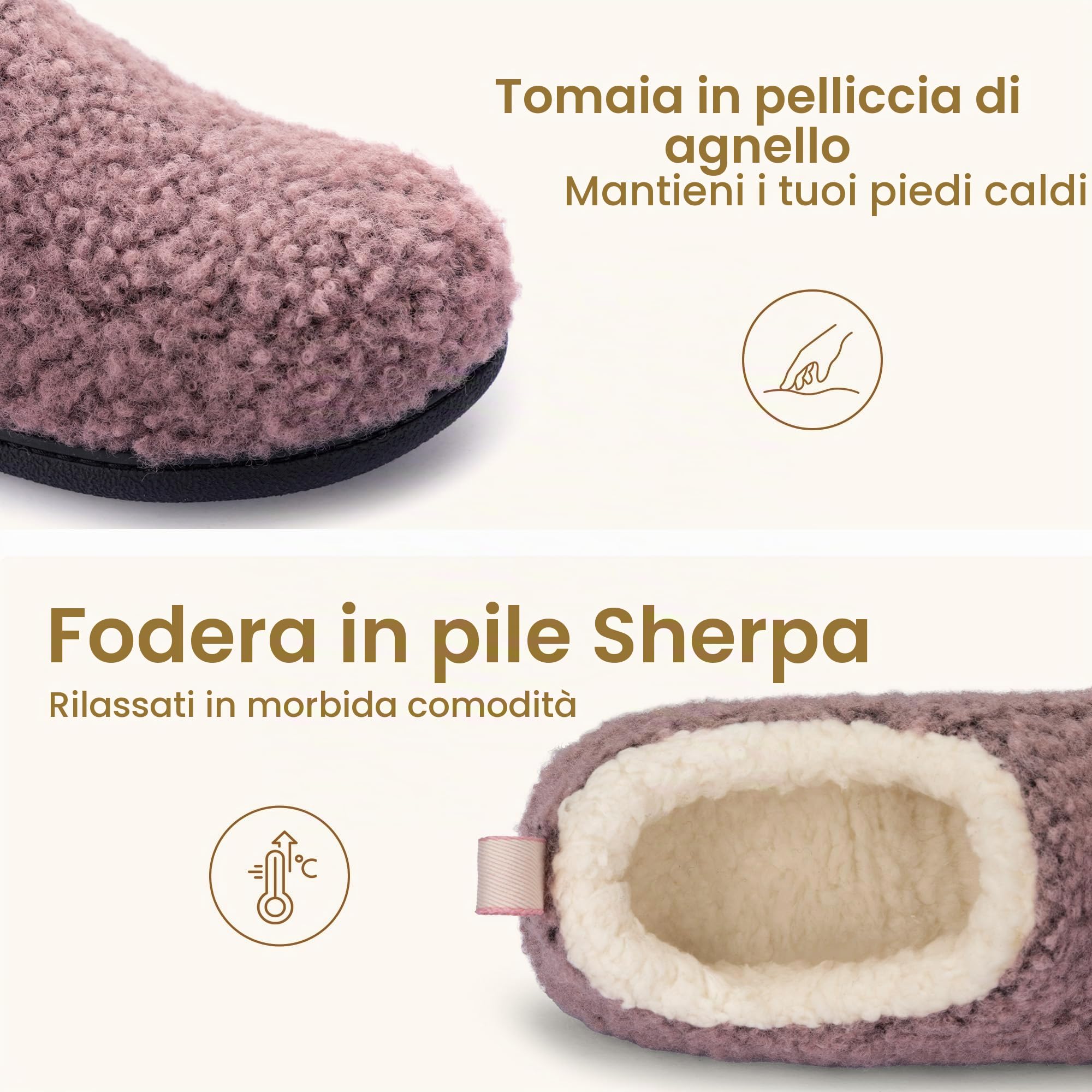 RockDove Women's Nomad Slipper con Memory Foam