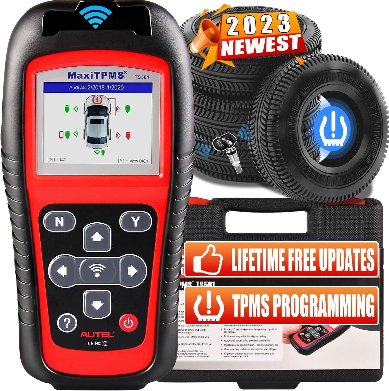 Ronyme TPMS Reset Tool - EL-50449 Reifendruck Sensor Neulerntool