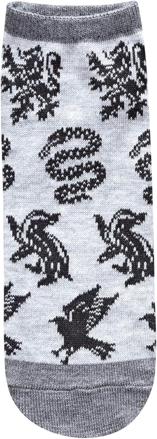 Harry Potter Designs Juniors/Womens 5 Pack Ankle Socks Size 4-10 - Image 3