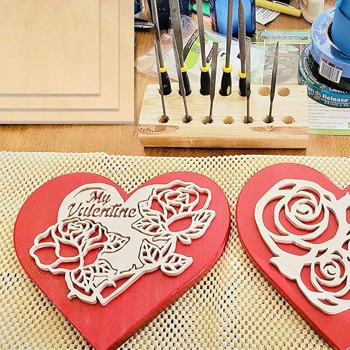 Miniatura 6 de 18 tableros cuadrados de tilo de 12 pulgadas, grosor de 14 de pulgada, hojas de tilo, hoja de madera de balsa, hojas de madera contrachapada para