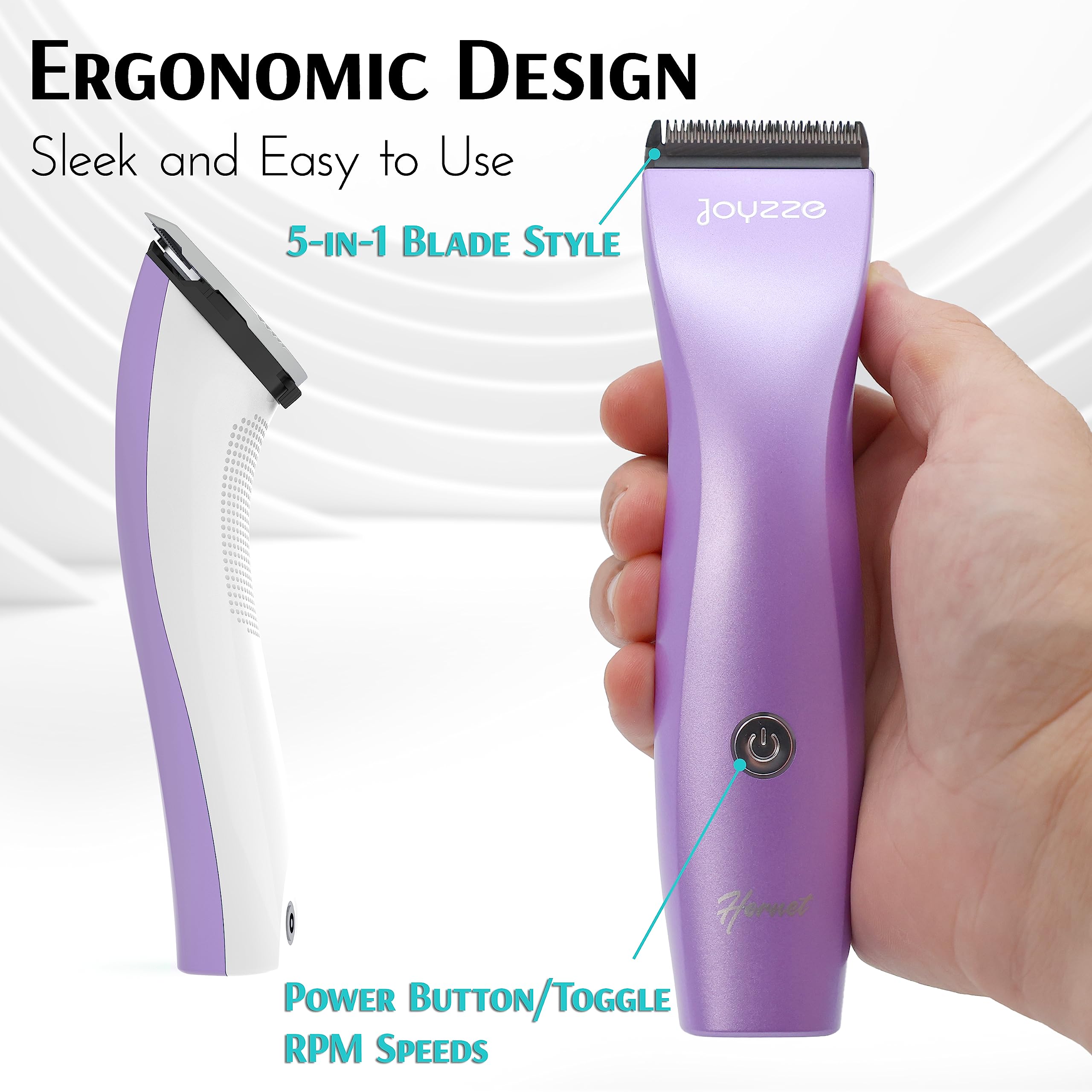 Amazon.com : JOYZZE Hornet Purple 5-in-1 Cordless Stylish