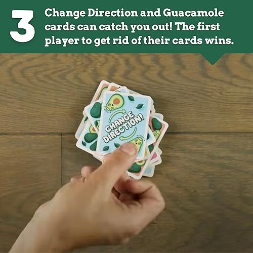 Miniatura 5 de Ridley's Avocado Smash! Juego de cartas de acción familiar de 71 piezas con estuche de almacenamiento, 1 unidad
