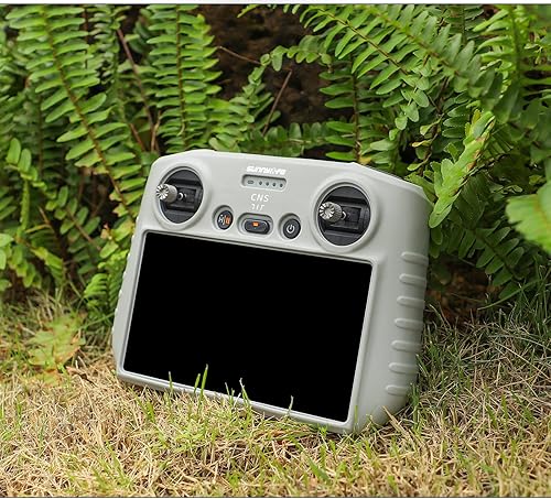 Miniatura 6 de Funda protectora de silicona para controlador con parasol para Mini 3 Pro DJI RC (negro sin capucha)