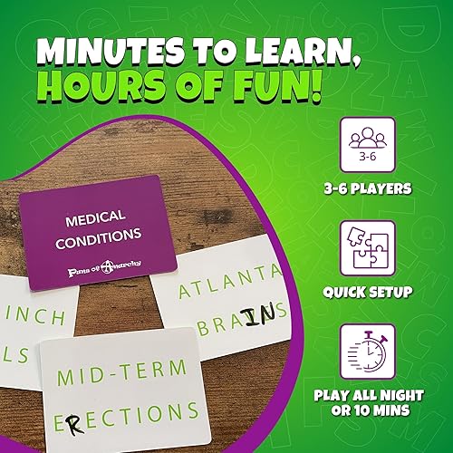 Miniatura 4 de Puns of Anarchy - El escandaloso juego de juegos de palabras - No hay bandas, películas o cosas famosas a salvo de convertirse en un divertido juego