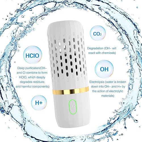 Miniatura 2 de Lavadora de frutas y verduras - Dispositivo purificador limpiador de frutas 4400 Mah, limpieza rápida de 10 minutos para lavar frutas y verduras