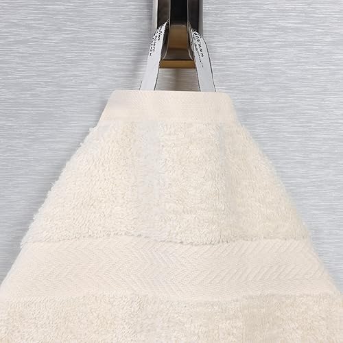 Vista 88 de Superior Juego de toallas de baño de algodón de 2 piezas, toallas grandes para cuerpo, secado rápido, artículos esenciales de baño, baño