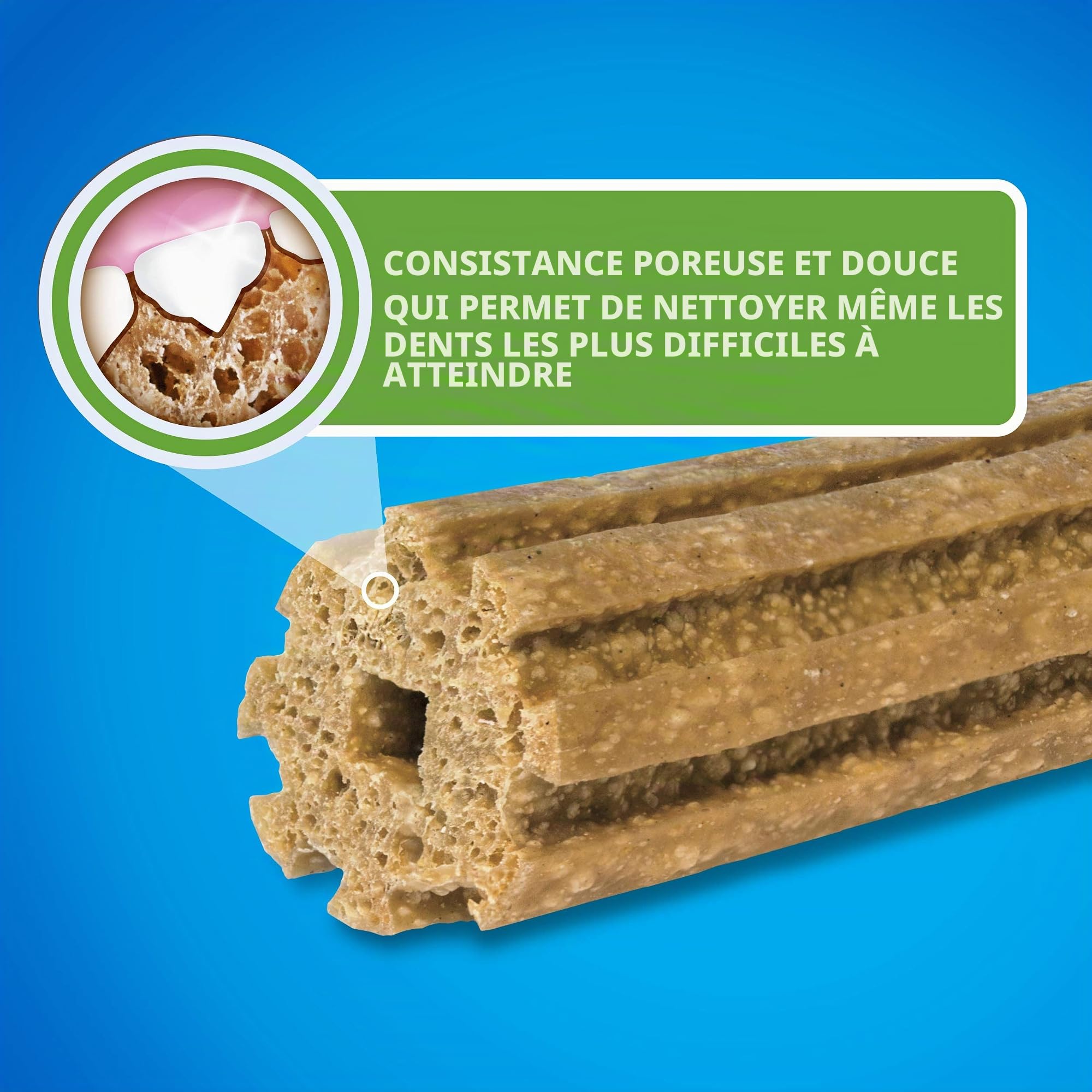 PURINA Dentalife Chien Snack pour l'hygiène buccale, Taille Extra Petite, 6 Paquets de 7 bâtons chacune, pour Un Total de 42 bâtons